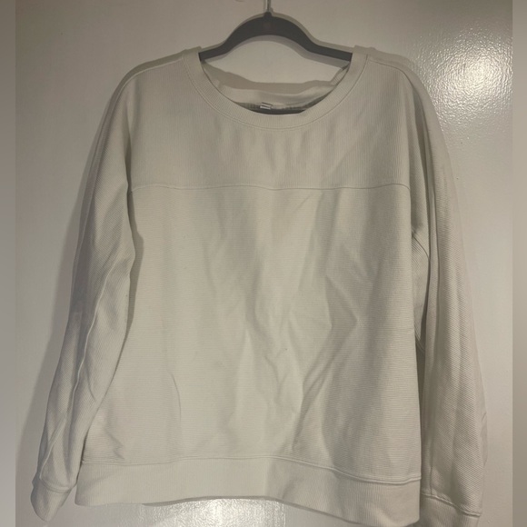 Zella Anya Ottoman Pullover- ivory color- size large - Picture 3 of 7
